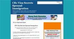 Desktop Screenshot of cr1visasecrets.com